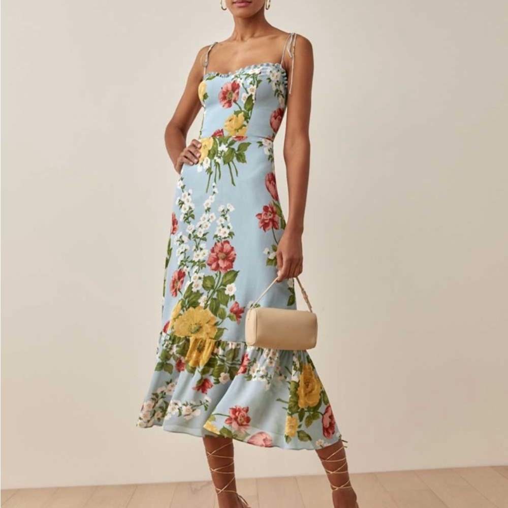 Reformation Enya floral midi dress - Picture 12 of 13